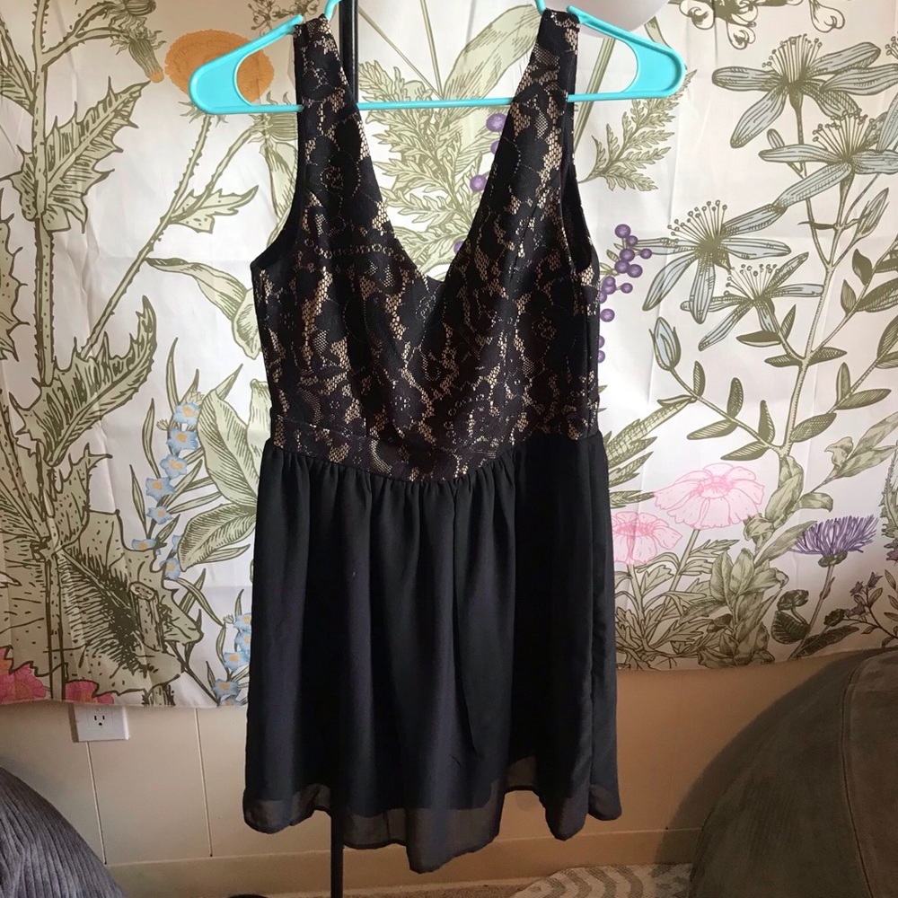 Black formal dress